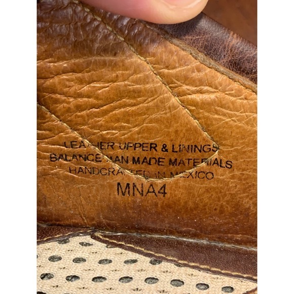 Born  Brown Leather Fisherman Sandals Handcrafted Closed Toe 10/44